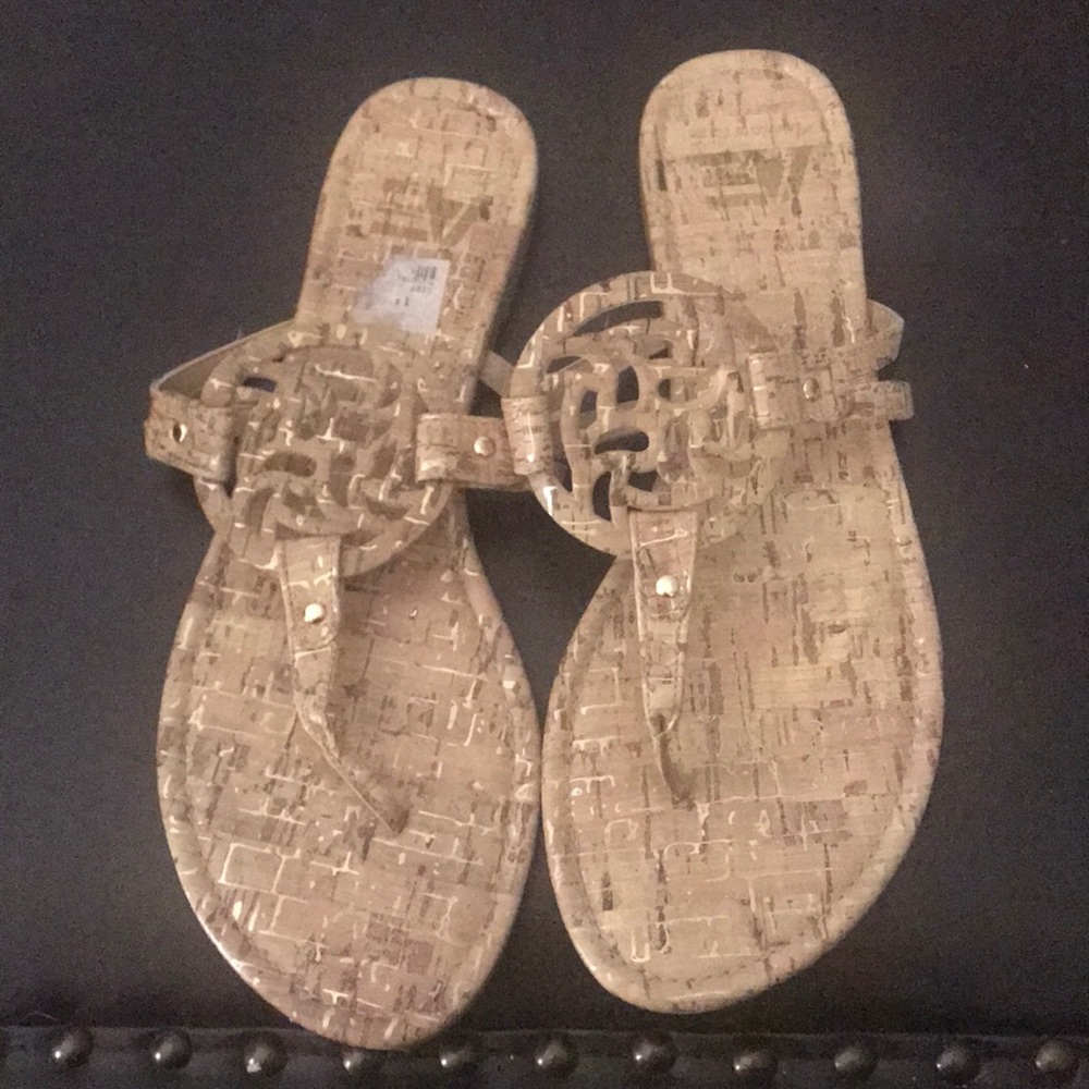 Tan and gold beautiful sandals